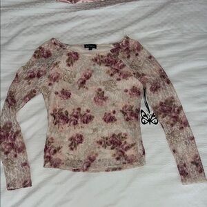 Floral Long Sleeve Top